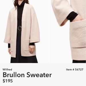 Aritzia Wilfred Brullon Sweater